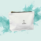 Zubehör Kosmetiktasche mit Reißverschluss und Duschbrocken-Logo