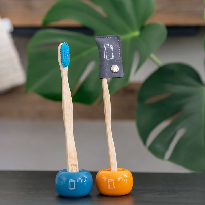Zahnbürsten-Schutzhülle aus Kork