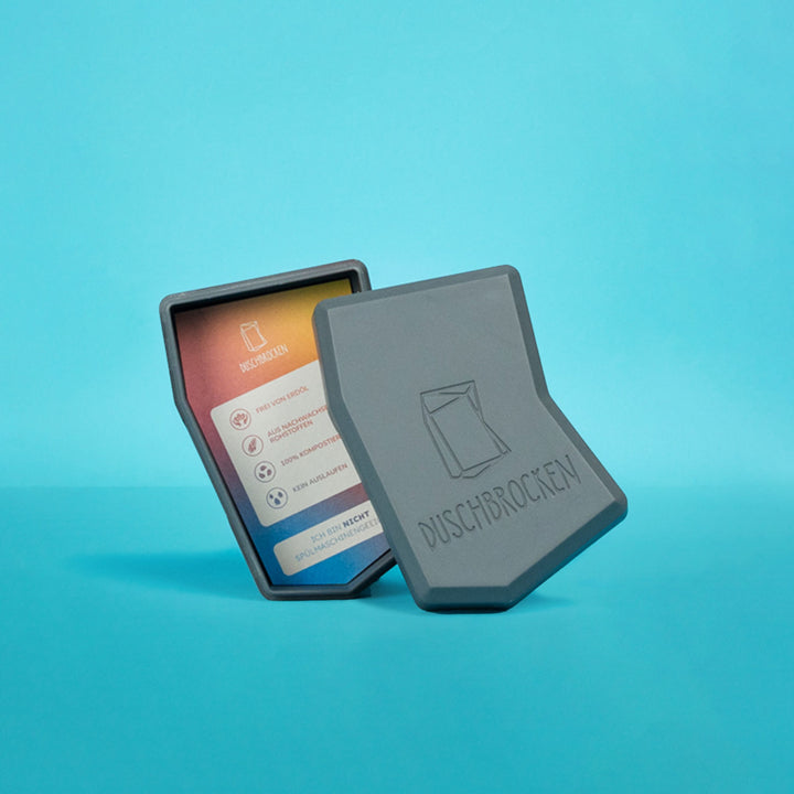 Produktbild Fairpackung Duschbrocken Aufbewahrung biologisch abbaubar