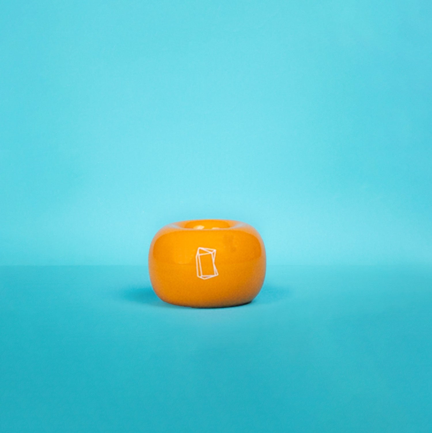 Produktbild Zahnbuerste Keramikstaender orange