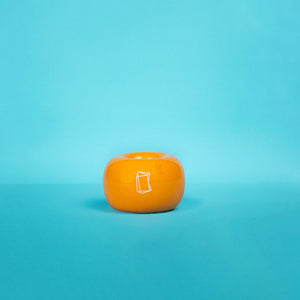 Produktbild Zahnbuerste Keramikstaender orange