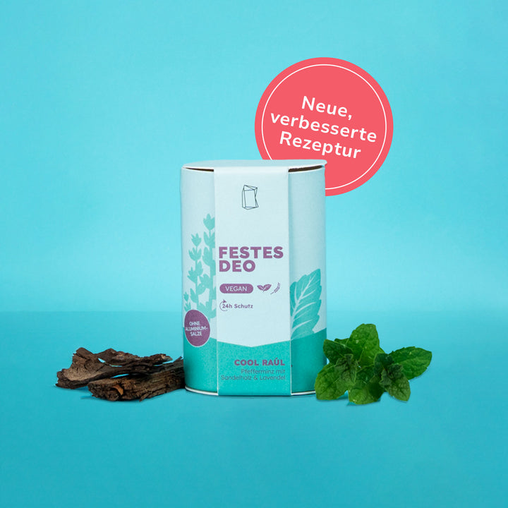 Produktbild Festes Deo Cool Raul Duft Refill mit Stoerer