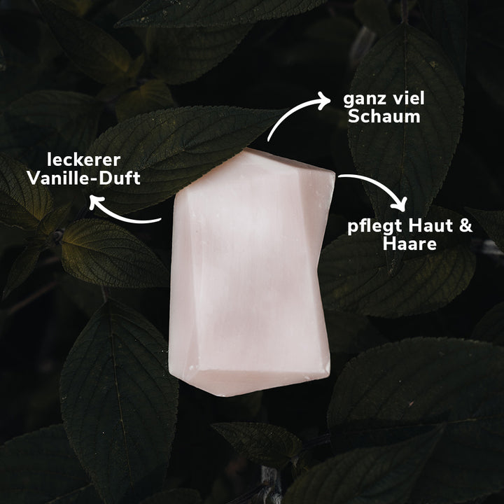 Billy Vanilly Duschbrocken Vanille Duft Haut und Haare USPs