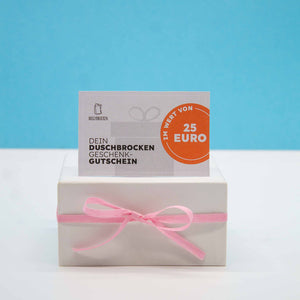 Duschbrocken-Geschenkgutschein