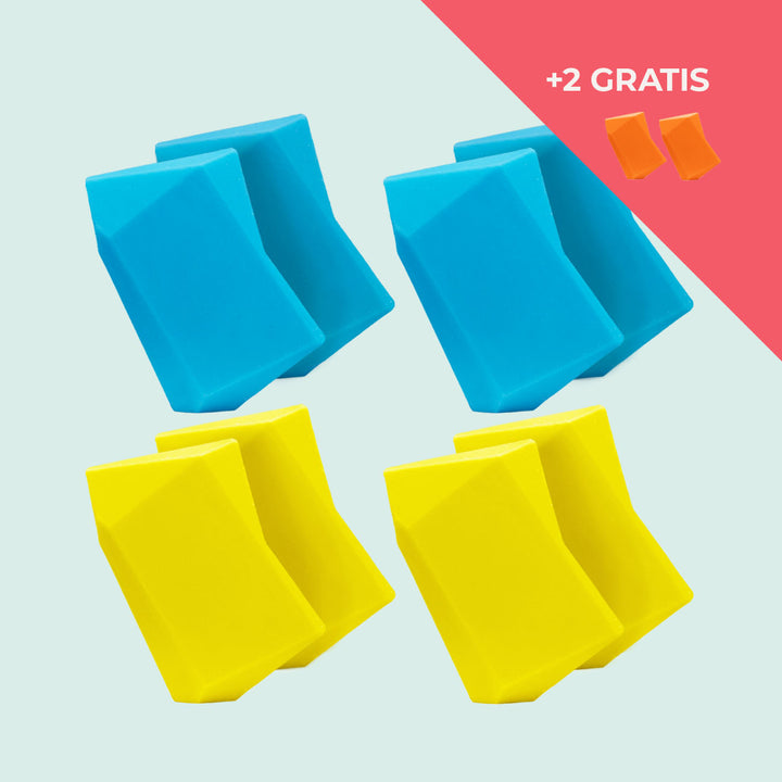 Festes Shampoo Vorratsset. 8 Feste Shampoo & Duschgel inkl. 2 Gratis Feste Shampoo & Duschgel