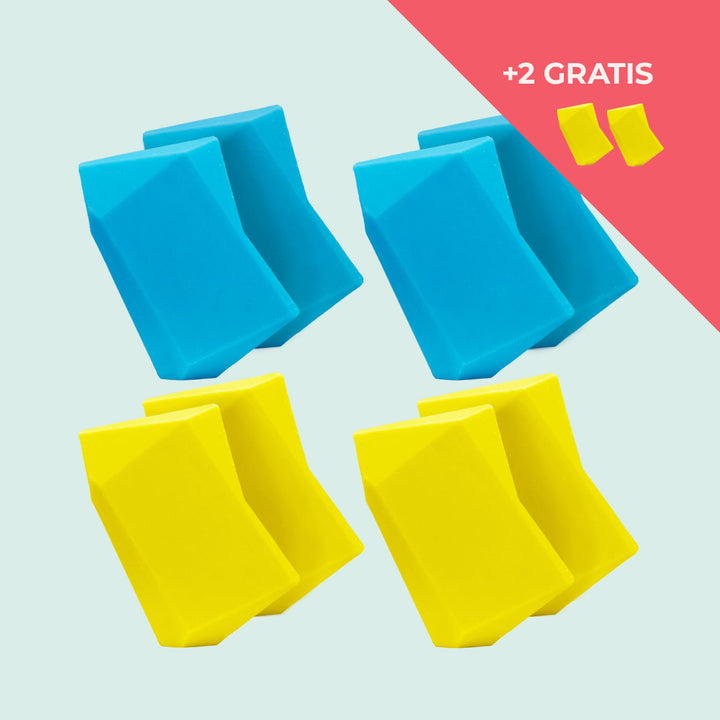 Festes Shampoo Vorratsset. 8 Feste Shampoo & Duschgel inkl. 2 Gratis Feste Shampoo & Duschgel