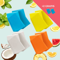 Festes Shampoo Vorratsset. 8 Feste Shampoo & Duschgel inkl. 2 Gratis Feste Shampoo & Duschgel