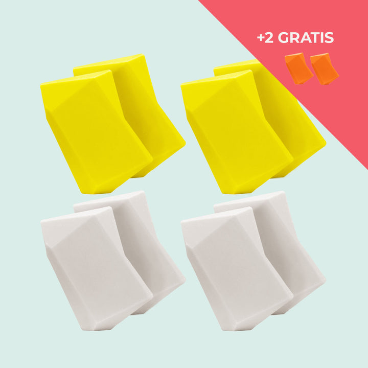 Festes Shampoo Vorratsset. 8 Feste Shampoo & Duschgel inkl. 2 Gratis Feste Shampoo & Duschgel