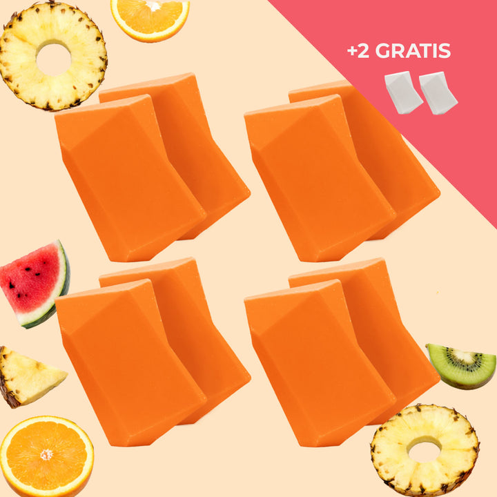 Festes Shampoo Vorratsset. 8 Feste Shampoo & Duschgel inkl. 2 Gratis Feste Shampoo & Duschgel