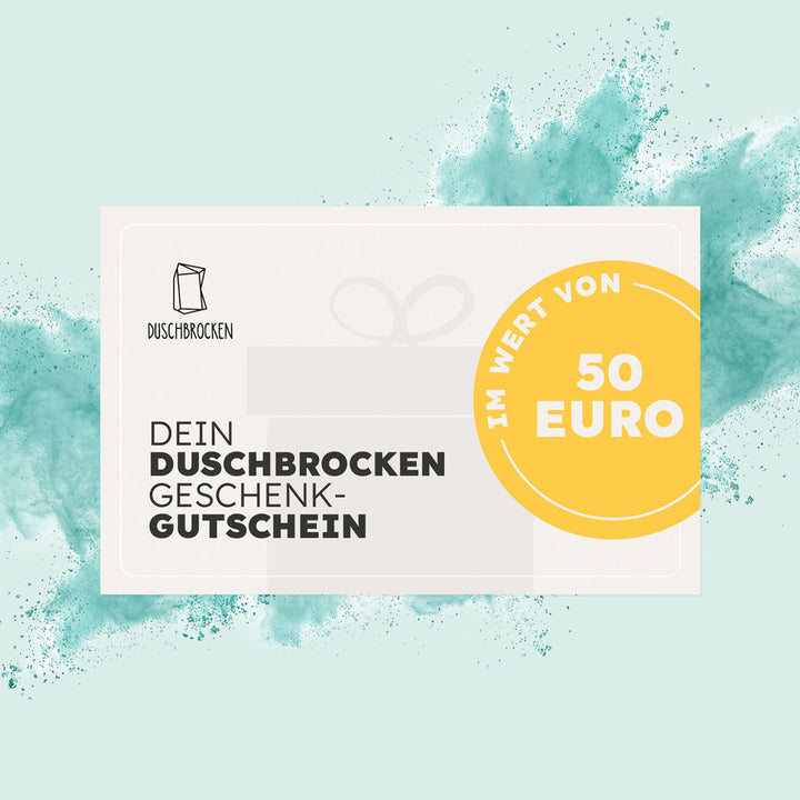 Duschbrocken 50€ Gutschein