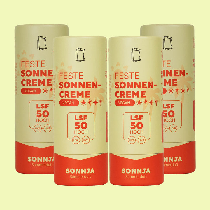feste sonnencreme (sonja) im 4er Pack
