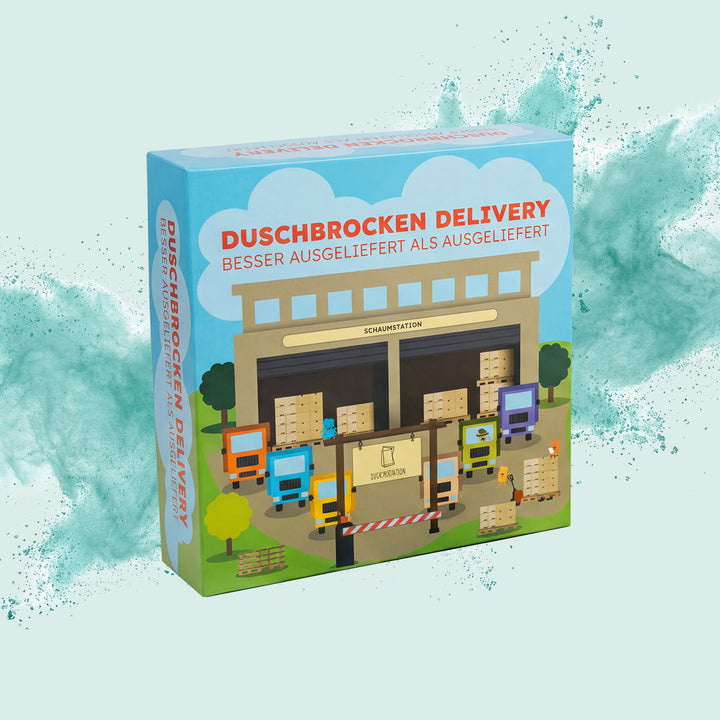 Duschbrocken Delivery Gesellschaftsspiel