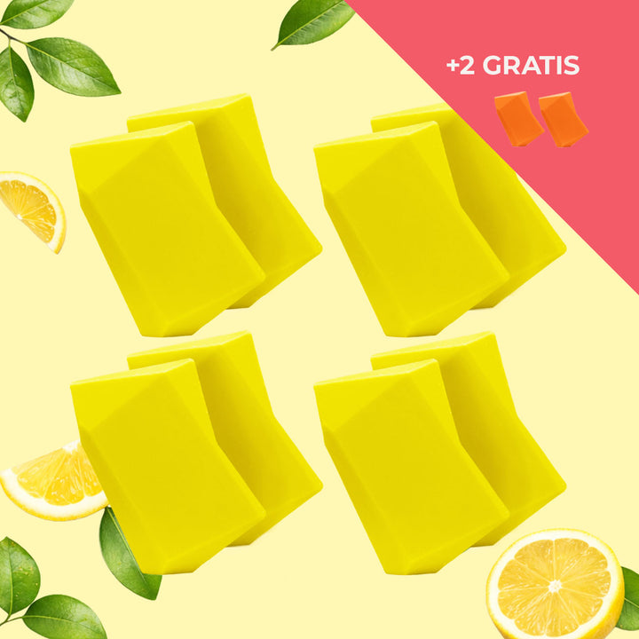 Festes Shampoo Vorratsset. 8 Feste Shampoo & Duschgel inkl. 2 Gratis Feste Shampoo & Duschgel